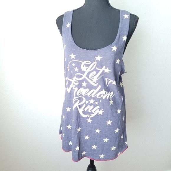 TITLE Boxing "Let Freedom Ring" Tank Top - Picture 1 of 6
